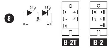 B683-2, Однофазный тиристорный модуль